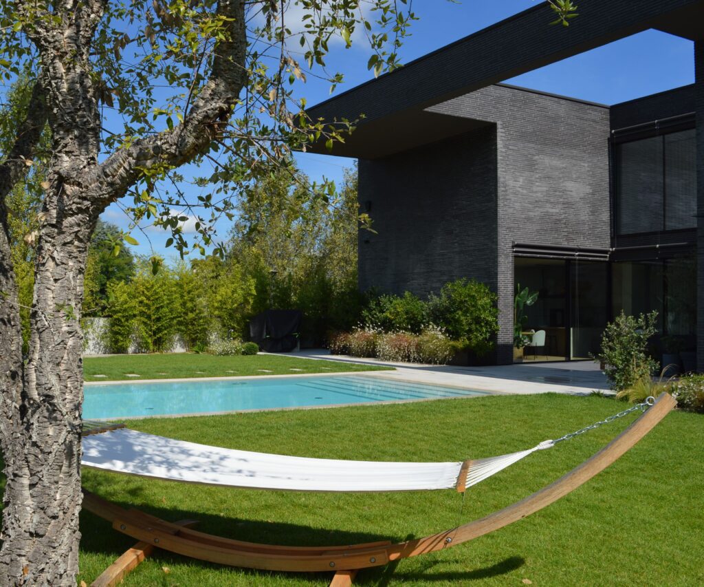 Giardino con graminacee